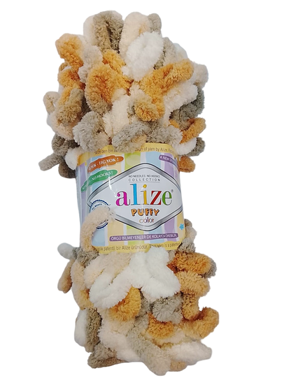 Alize Puffy Color Yarn 100gms