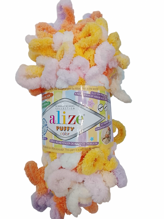 Alize Puffy Color Yarn 100gms