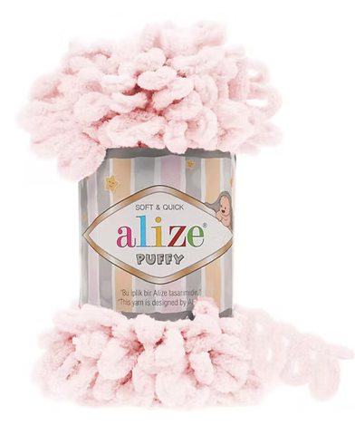 Alize Puffy Color Yarn 100gms