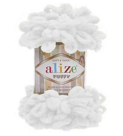 Alize Puffy Color Yarn 100gms